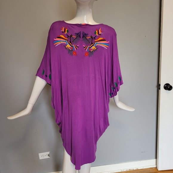 Mara Hoffman Embroidered Otomi Coverup, VGUC, OS - Picture 5 of 10